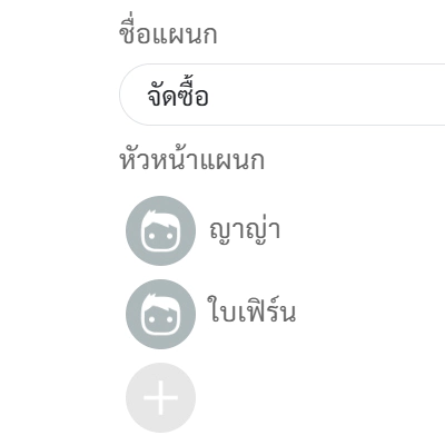 สร้างหัวหน้าแผนกได้หลายคน