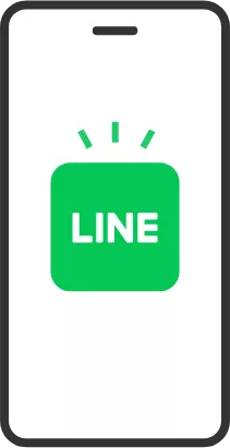 ใช้ LINE Application ในการบันทึกเวลาเข้างานแทนการสแกนนิ้ว